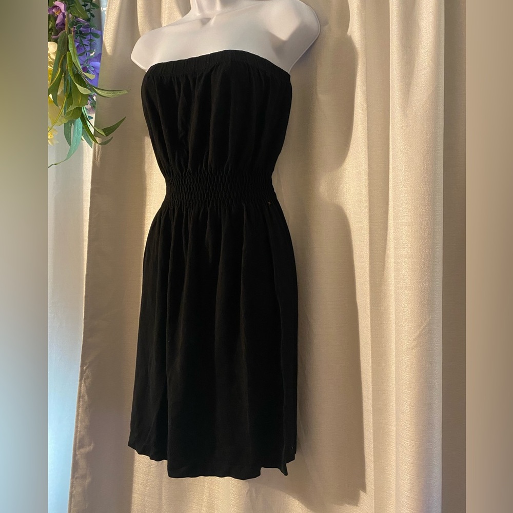 Strapless Black Dress - Sz Large - Ardene